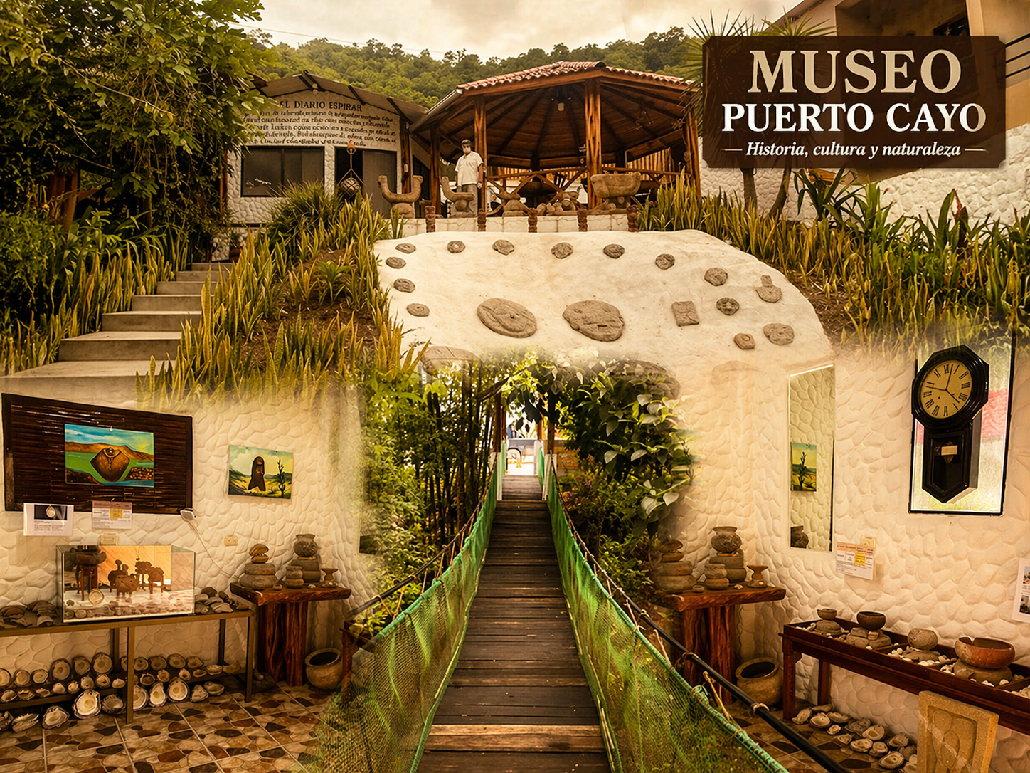 Museo Puerto Cayo en Manabí Ecuador cultura historia y naturaleza